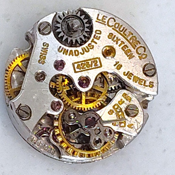Rare Very Very Small Vintage LeCoultre 14K Gold 16 Jewel Back WindLadies… - Picture 12 of 14